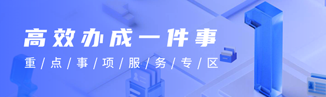 高效办成一件事